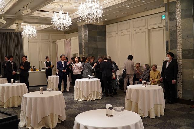 永年勤続表彰式の会場の様子